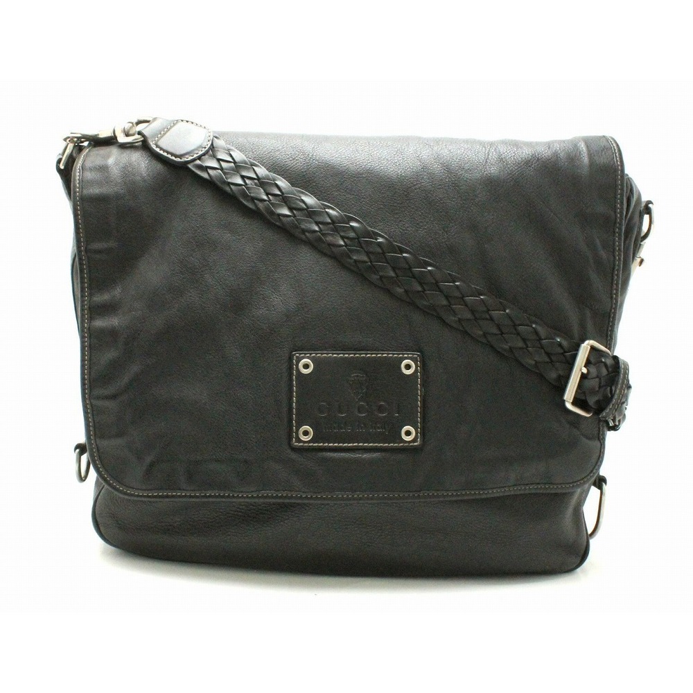 Gucci Black Tote Bag Shoulder Leather - Picture 2 of 9
